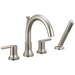 Roman Tub with Hand Shower Trim