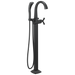 Delta Delta Stryke: Single Handle Floor Mount Tub Filler Trim