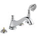 Delta T4795-LHP Cassidy Roman Tub Trim with Hand Shower - Low Arc Spout - Less Handles