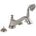 Delta T4795-LHP Cassidy Roman Tub Trim with Hand Shower - Low Arc Spout - Less Handles