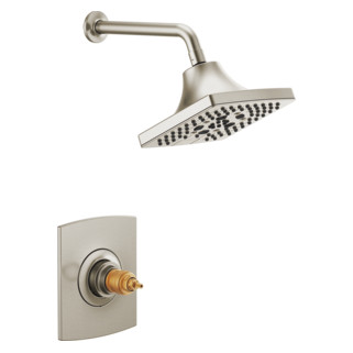 Brizo Kintsu: TempAssure Thermostatic Shower Only Trim - Less Handles