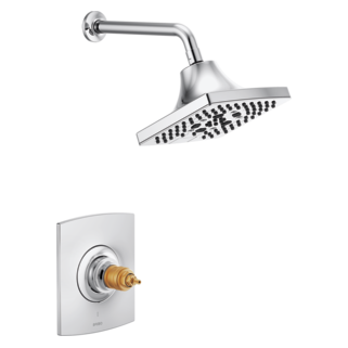 Brizo Kintsu: TempAssure Thermostatic Shower Only Trim - Less Handles