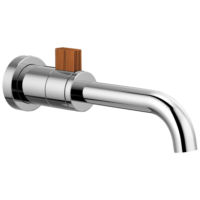 Brizo Brizo Litze: Single-Handle Wall-Mount Lavatory Faucet 1.2 GPM