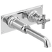 Brizo Invari T65776LF Two-Hole, Single-Handle Wall Mount Lavatory Faucet - Less Handle 1.2 GPM - Chrome