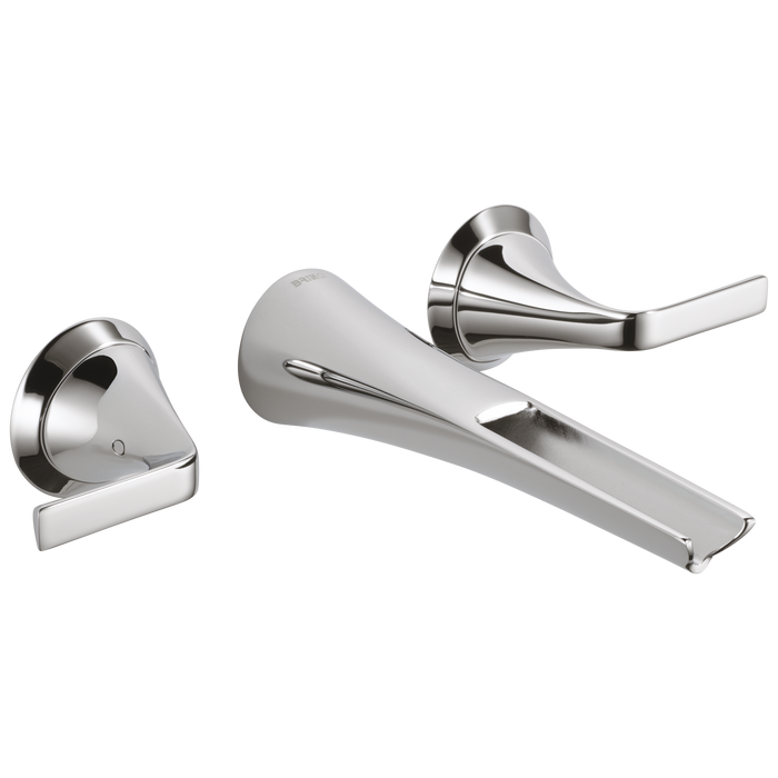 Brizo Brizo Sotria: Two-Handle Wall-Mount Lavatory Faucet 1.2 GPM