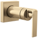 Brizo Frank Lloyd Wright T66699 Sensori Volume Control Trim With Gap Lever Handle - Luxe Gold