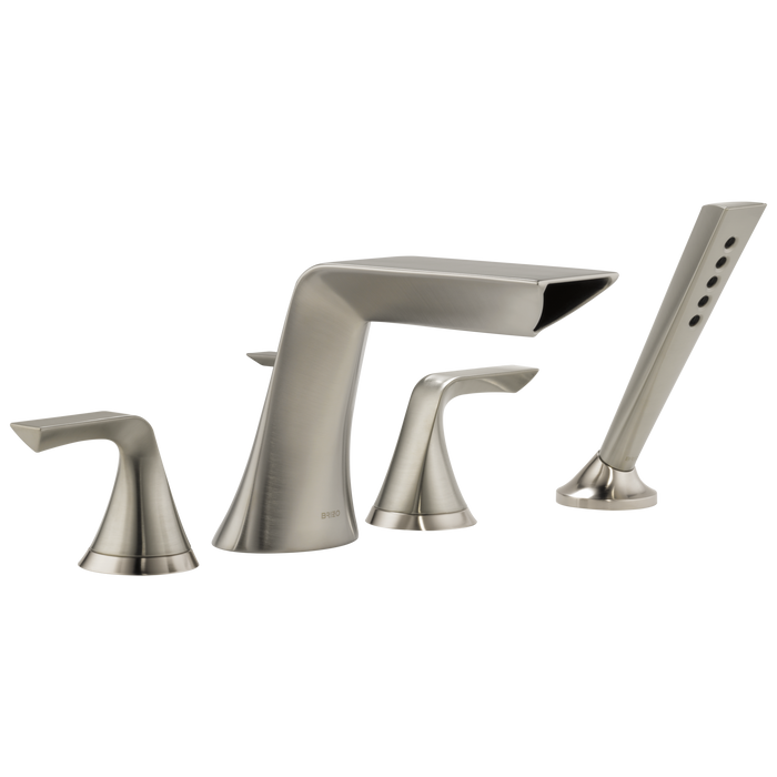 Brizo Brizo Sotria: 4-Hole Roman Tub with Handshower