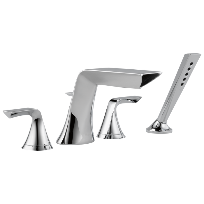 Brizo Brizo Sotria: 4-Hole Roman Tub with Handshower