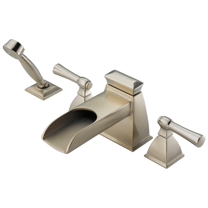 Brizo Brizo Vesi: Roman Tub Trim with Hand Shower