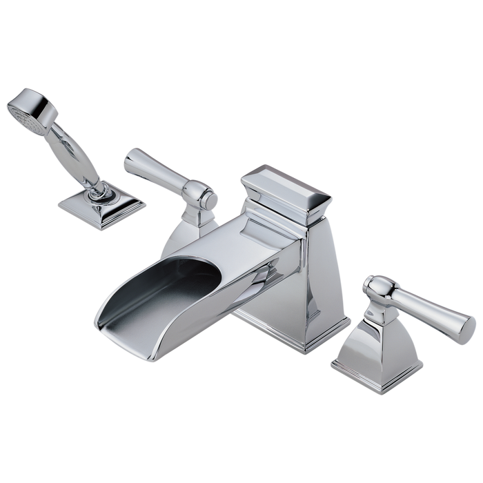 Brizo Brizo Vesi: Roman Tub Trim with Hand Shower