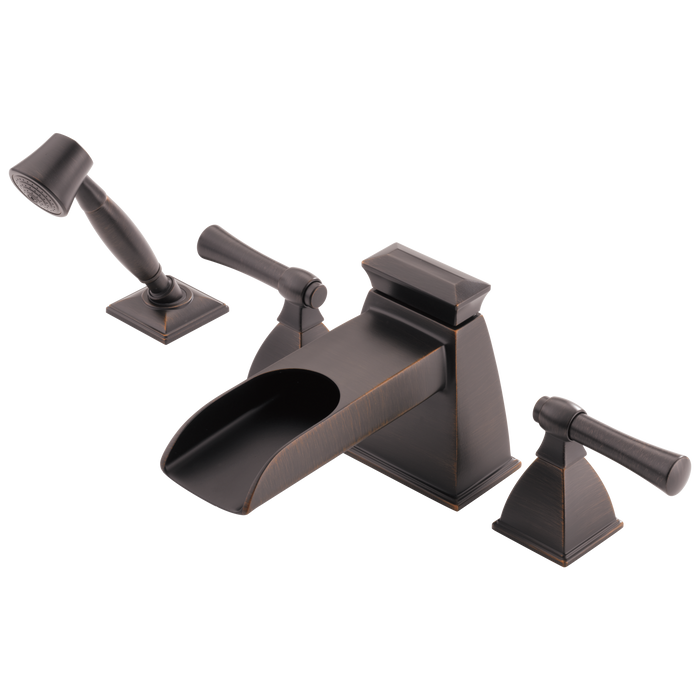 Brizo Brizo Vesi: Roman Tub Trim with Hand Shower