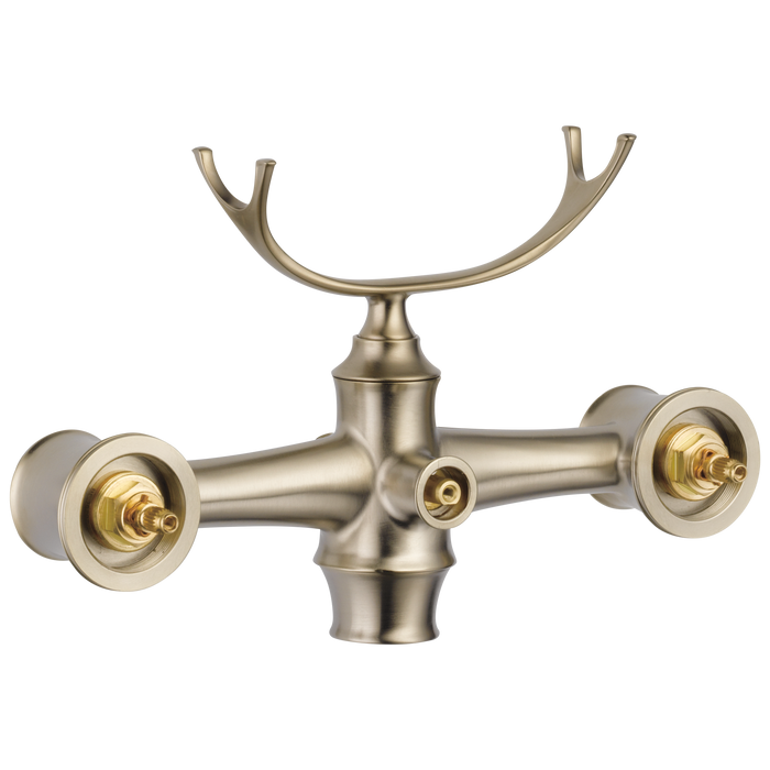 Two-Handle Freestanding Tub Filler Body Assembly Trim - Less Handles