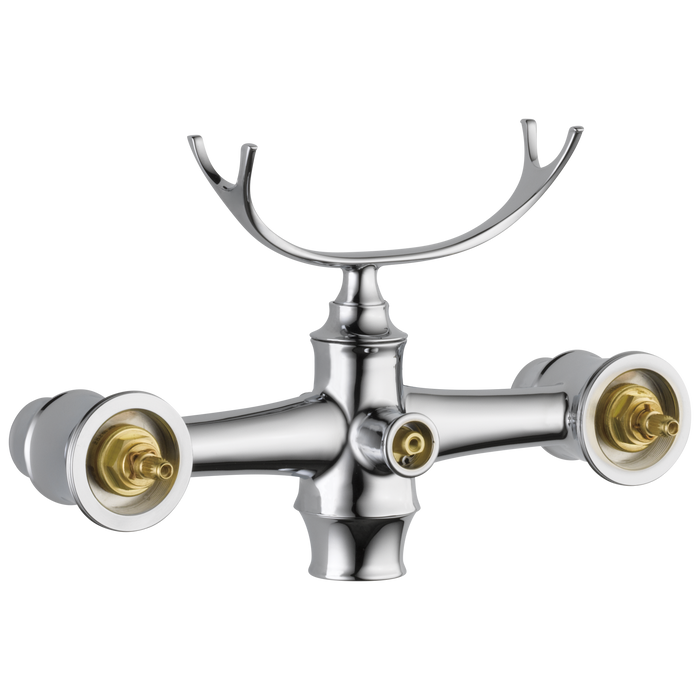 Two-Handle Freestanding Tub Filler Body Assembly Trim - Less Handles