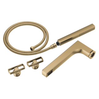 Brizo Kintsu: Two-Handle Tub Filler Trim Kit With Knob Handles