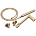 Brizo Frank Lloyd Wright T703100 Two-Handle Tub Filler Trim Kit with Lunar Handles - Luxe Gold / Wood