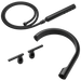 Brizo Roccesco T703110 Two-Handle Tub Filler Trim Kit with Lever Handles - Matte Black