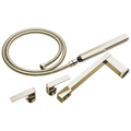 Polished Nickel / Wood