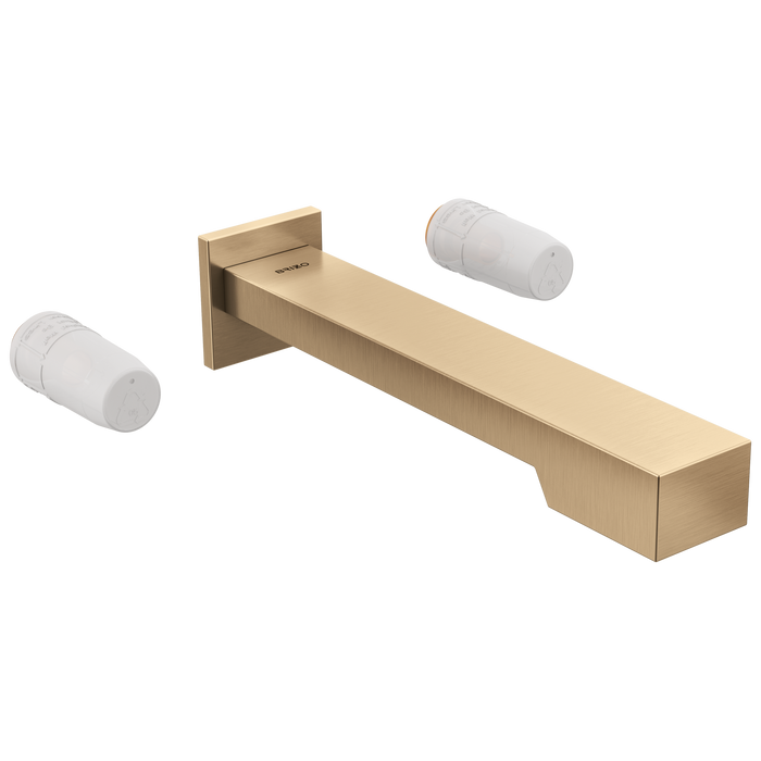 Two-Handle Wall Mount Tub Filler - Less Handles
