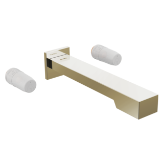 Brizo Frank Lloyd Wright: Two-Handle Wall Mount Tub Filler - Less Handles