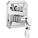 Brizo Brizo Virage: TempAssure Thermostatic Valve with Integrated 3-Function Diverter Trim