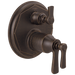 Brizo Brizo Rook: TempAssure Thermostatic Valve with 3-Function Diverter Trim