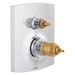 Brizo Kintsu: TempAssure Thermostatic Valve with Integrated 6-Function Diverter Trim - Less Handles