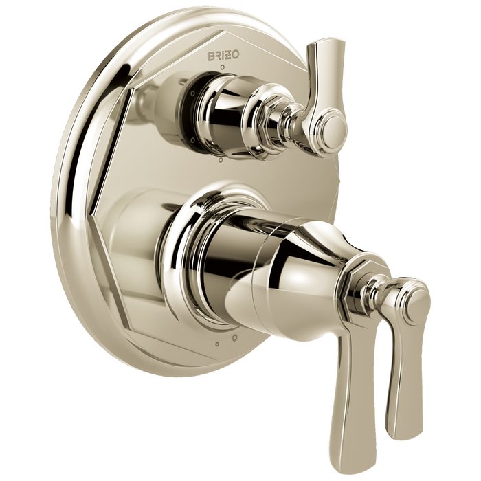 Brizo Brizo Rook: TempAssure Thermostatic Valve with 6-Function Diverter Trim