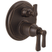 Brizo Brizo Rook: TempAssure Thermostatic Valve with 6-Function Diverter Trim