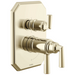 Brizo Beauclere T75665 TempAssure Thermostatic Valve with Integrated 6-Function Diverter Trim - Polished Nickel