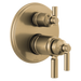 Brizo Invari: Tempassure Thermostatic Valve With Integrated 6-Function Diverter Trim