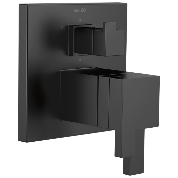 Brizo Brizo Siderna: TempAssure Thermostatic Valve with Integrated 6-Function Diverter Trim