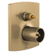 Brizo Kintsu: Pressure Balance Valve with Integrated 3-Function Diverter Trim - Less Handles