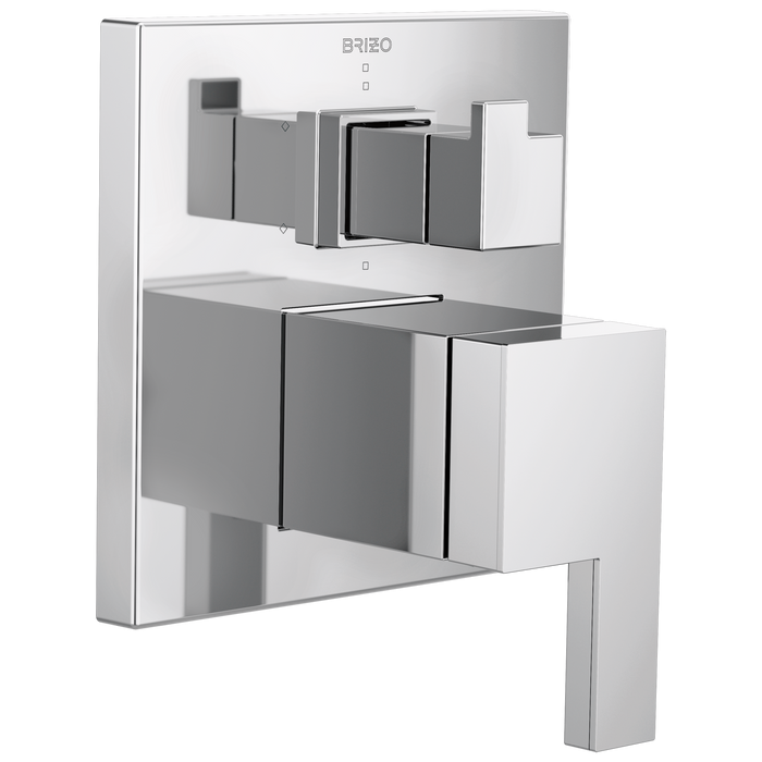 Brizo Brizo Siderna: Pressure Balance Valve with Integrated 6-Function Diverter Trim
