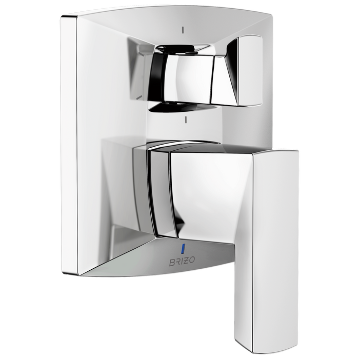 Brizo Brizo Vettis: Pressure Balance Valve With Integrated 6-Function Diverter Trim