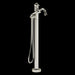 Riobel TAT39 Retro Single Hole Floor Mount Tub Filler Trim
