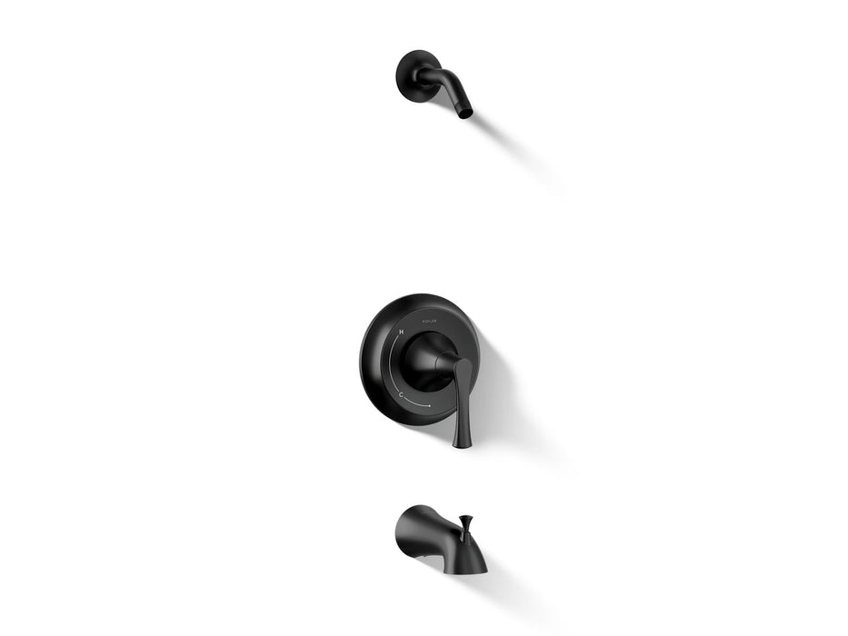 KOHLER K-TLS35937-4 Buckley Rite-Temp bath and shower trim kit, without showerhead