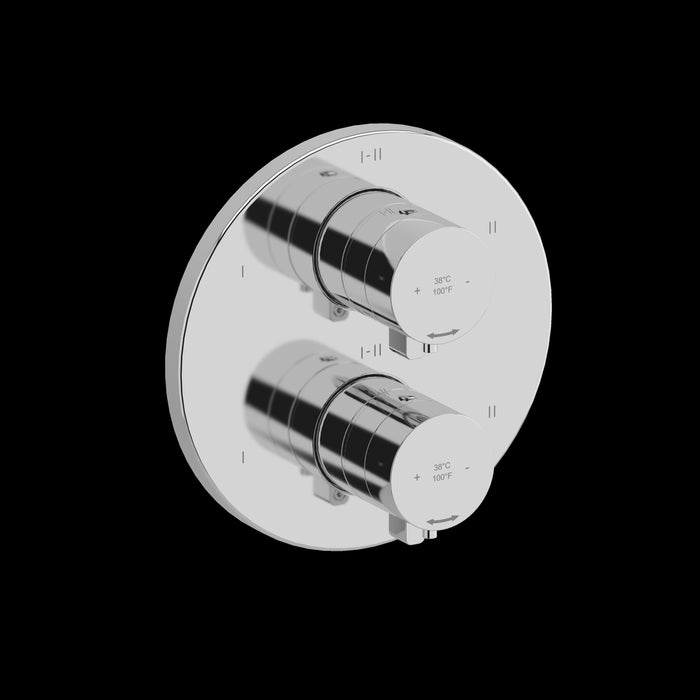 Riobel TPXTM46 Paradox 3/4" Therm & Pressure Balance Trim with 6 Functions