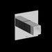 Riobel TRF47 Reflet 1/2" Therm & Pressure Balance Trim with 3 Functions
