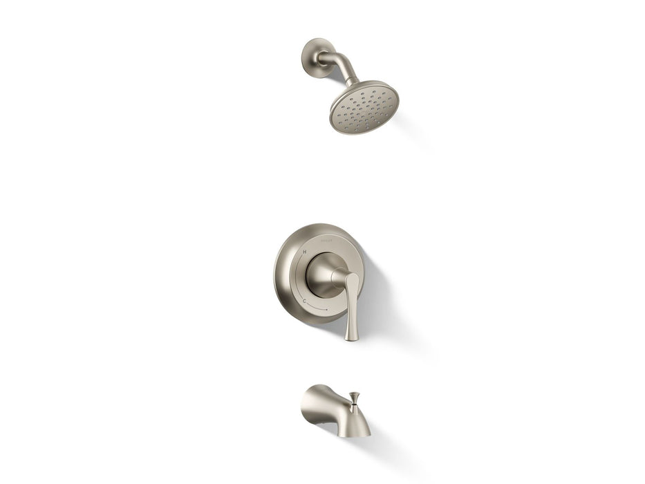 KOHLER K-TS35937-4H Buckley Rite-Temp bath and shower trim kit, 1.5 gpm