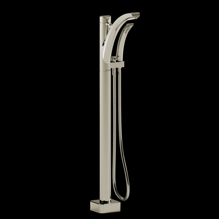 Riobel TSA37 Salomé Single Hole Floor Mount Tub Filler Trim