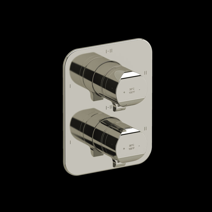 Riobel TSA46 Salomé 3/4" Therm & Pressure Balance Trim with 6 Functions