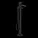 Riobel TUS39 Kubik Single Hole Floor Mount Tub Filler Trim