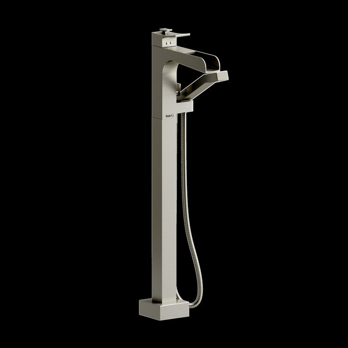 Riobel TZOOP37 Zendo  Single Hole Floor Mount Tub Filler Trim with Trough