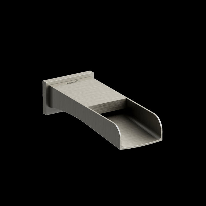 Riobel TZOOP80 Zendo Wall Mount Tub Spout with Trough