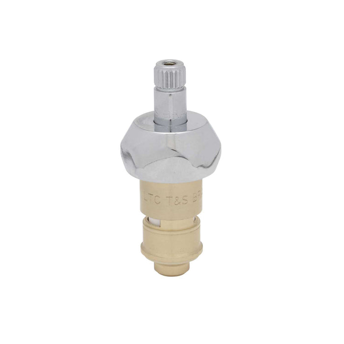 T&S Brass 012395-25NS Cerama Cartridge With New Style Bonnet and Check Valve, 3 in L, Brass