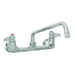 T&S Brass 5F-8WLX08 Equip Collection, Wall, Faucet, Polished Chrome