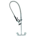 T&S Brass 5PR-8W00 Wall, Pre-Rinse, Mixing Faucet, Polished Chrome