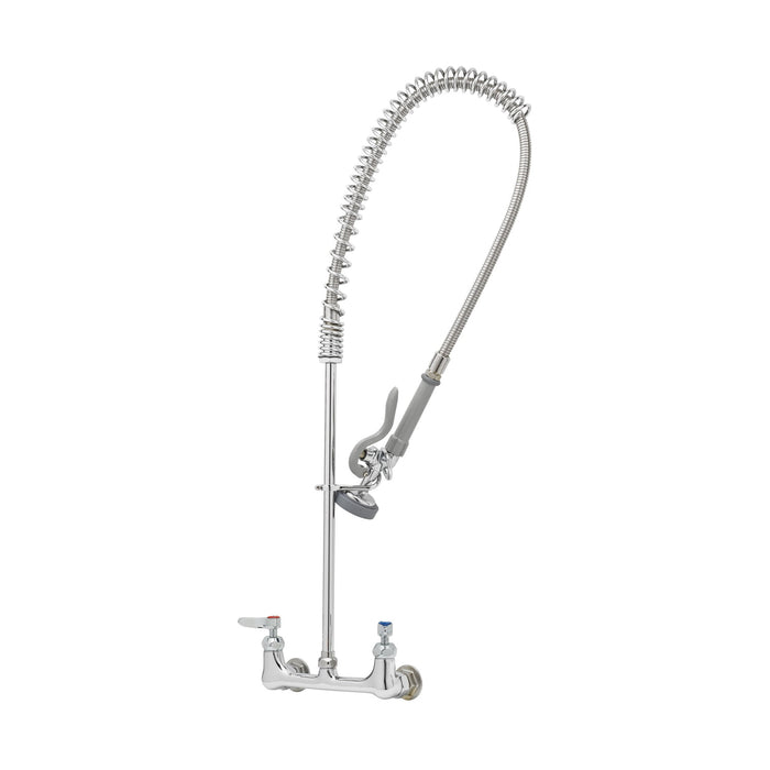T&S Brass B-0133-CR Wall, Pre-Rinse, Kitchen Sink Faucet, Polished Chrome