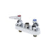 T&S Brass B-1110-LN Deck, T & S Workboard Mixing Faucet, Chrome-Plated