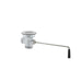 T&S Brass B-3952 Waste Drain Valve, 2 x 1-1/2 in, MNPT x FNPT, Brass